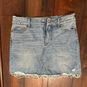 Jean Mini Skirt